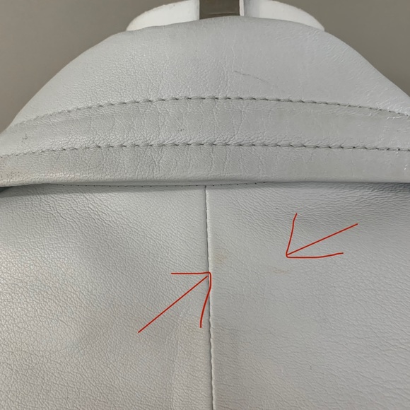 RUDSAK - White Leather Jacket - Picture 12 of 12